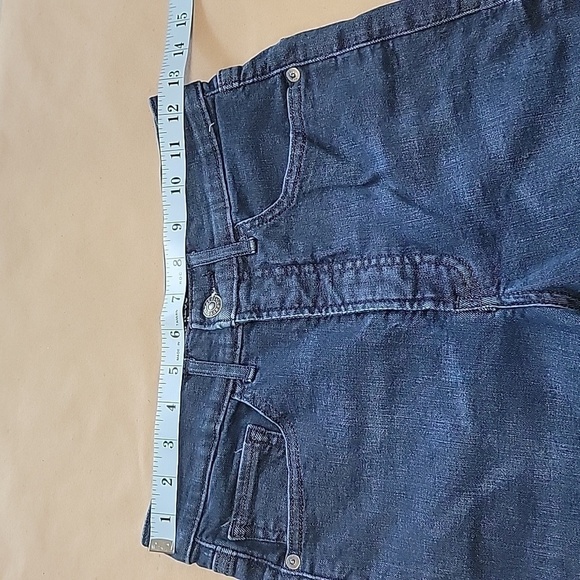 Express Size 4 High-Rise Skinny Hyper Stretch Denim Blue Jeans, Gently Used Cond - Picture 2 of 13